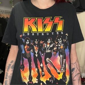 Kiss Destroyer Modern New Age Graphic Tee